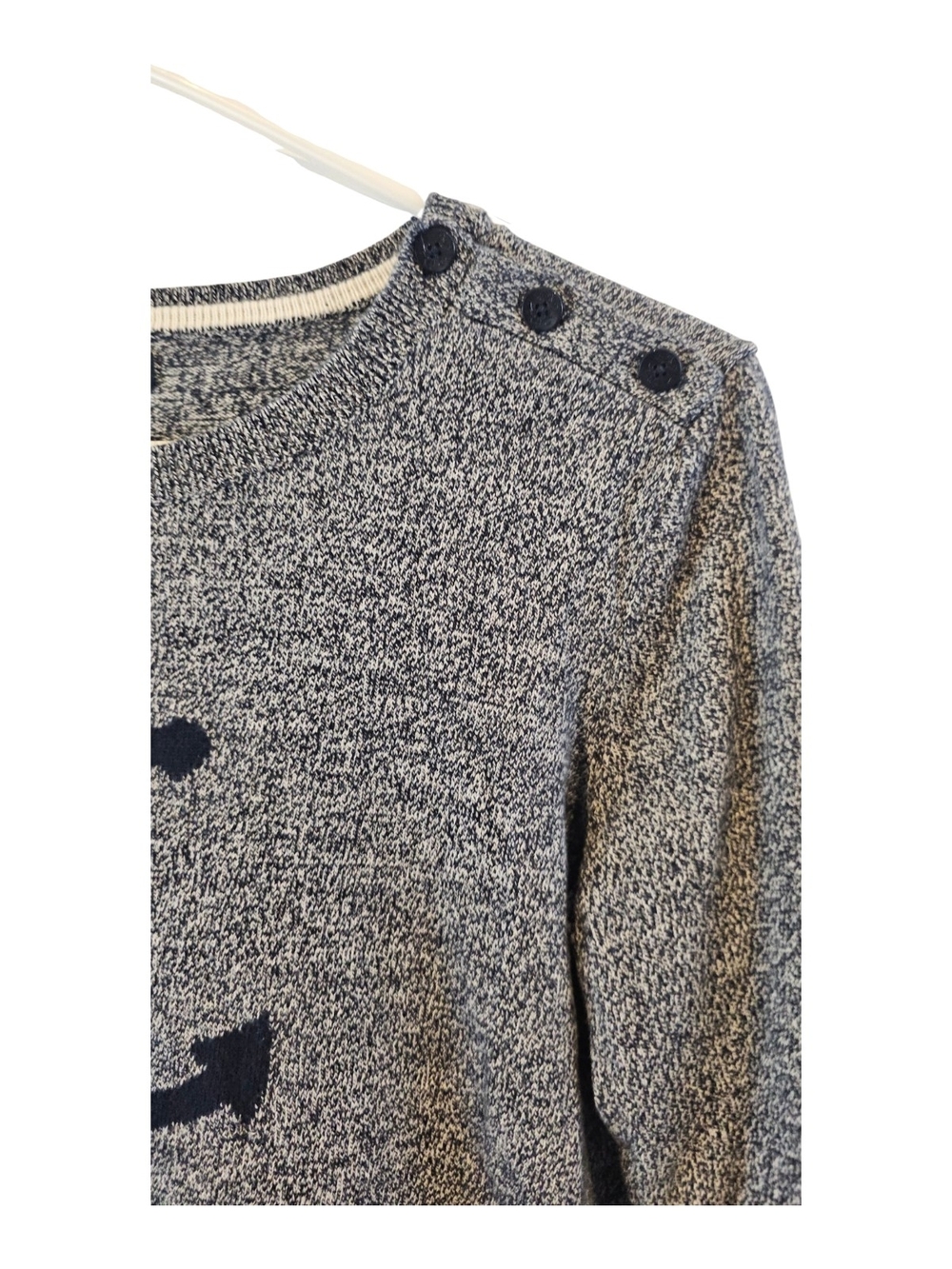 Nautica Nautical Sweater Size M Blue Cotton - Picture 2 of 6